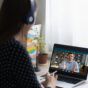 image of virtual meeting between two individuals (remote triaging)