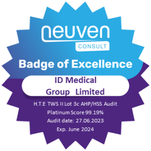 ID Medical Group Limited Platinum Audit Badge