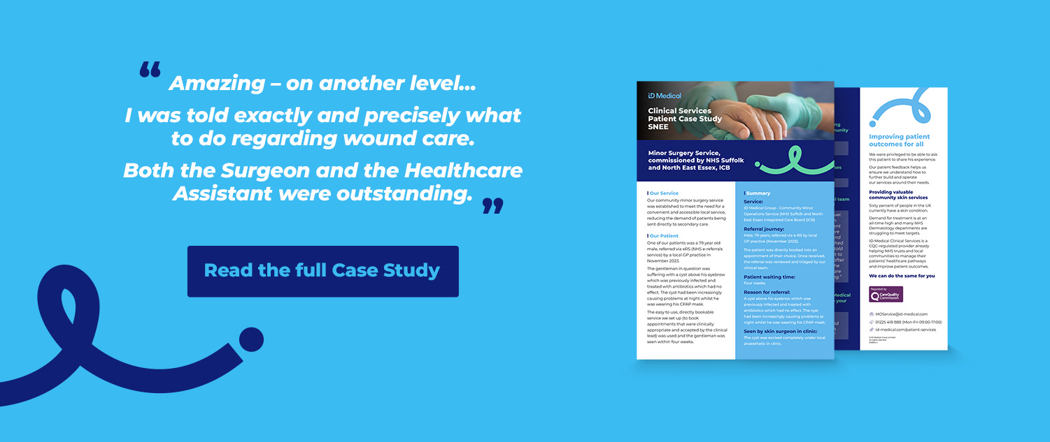 ID Medical Clinical Services Insourcing Patient Case Study SNEE Banner
