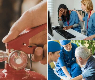 Fire Safety, Conflict Resolution, Manual Handling